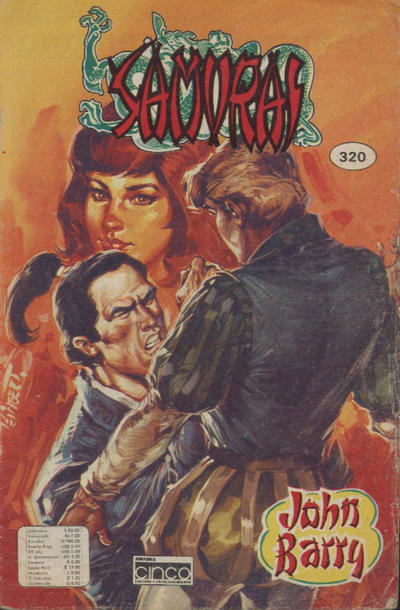 Cover for Samurai (Editora Cinco, 1980 series) #320