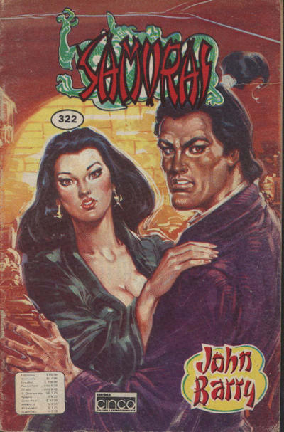 Cover for Samurai (Editora Cinco, 1980 series) #322