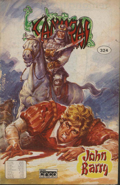 Cover for Samurai (Editora Cinco, 1980 series) #324