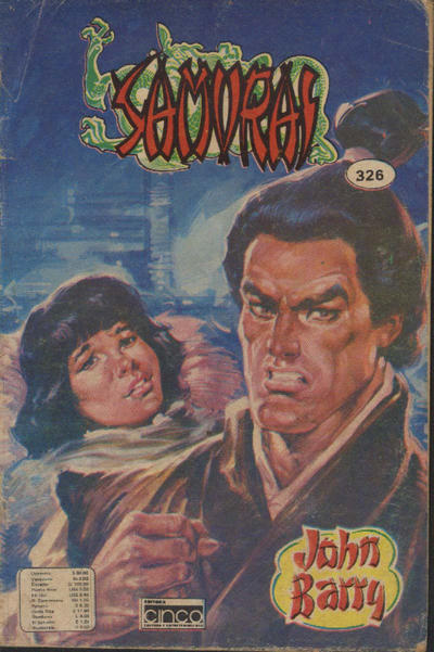 Cover for Samurai (Editora Cinco, 1980 series) #326