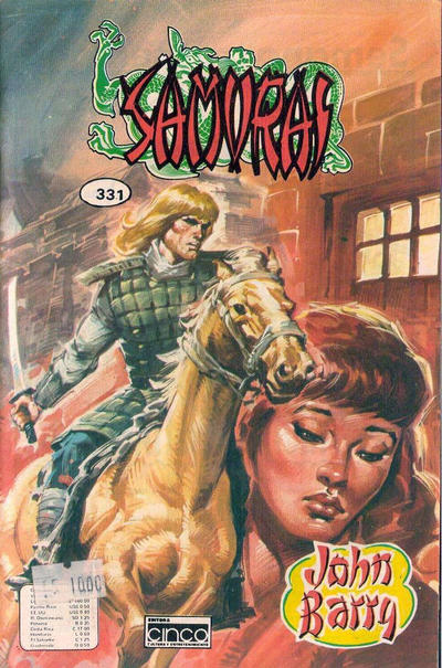 Cover for Samurai (Editora Cinco, 1980 series) #331