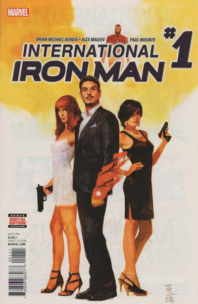 Cover for International Iron Man (Marvel, 2016 series) #1