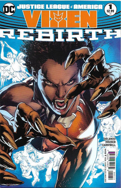 Cover for Justice League of America: Vixen - Rebirth (DC, 2017 series) #1