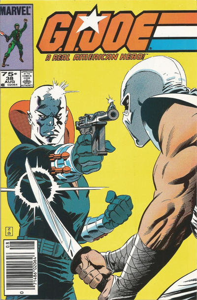 Cover for G.I. Joe, A Real American Hero (Marvel, 1982 series) #38 [Newsstand]