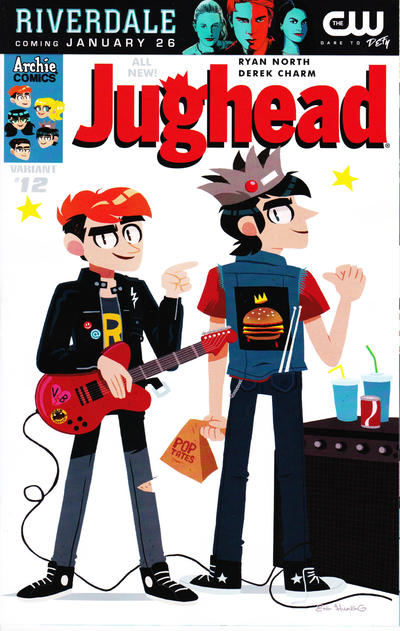 Cover for Jughead (Archie, 2015 series) #12 [Cover B Erin Hunting]