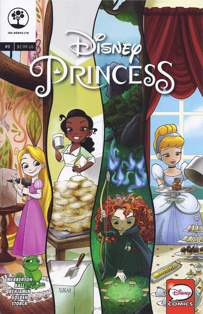 Cover for Disney Princess (Joe Books, 2016 series) #8