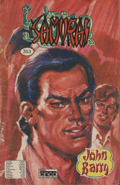 Cover for Samurai (Editora Cinco, 1980 series) #353