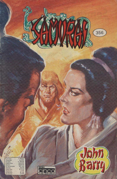 Cover for Samurai (Editora Cinco, 1980 series) #356