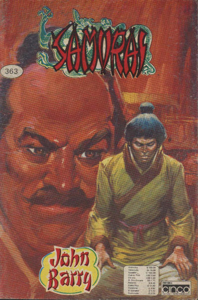Cover for Samurai (Editora Cinco, 1980 series) #363