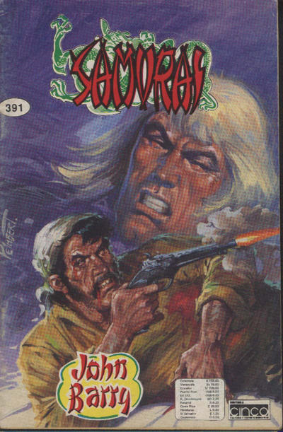 Cover for Samurai (Editora Cinco, 1980 series) #391