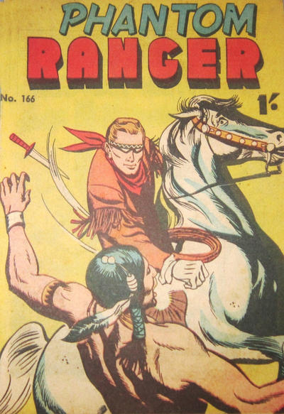 Cover for The Phantom Ranger (Frew Publications, 1948 series) #166