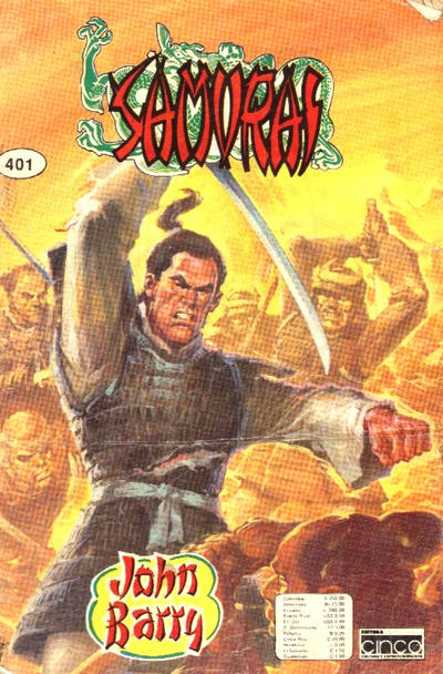 Cover for Samurai (Editora Cinco, 1980 series) #401