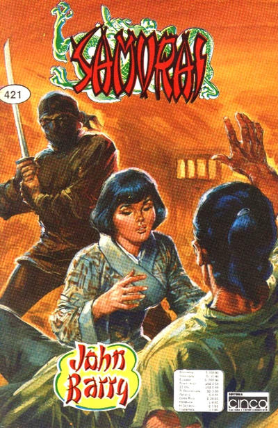 Cover for Samurai (Editora Cinco, 1980 series) #421