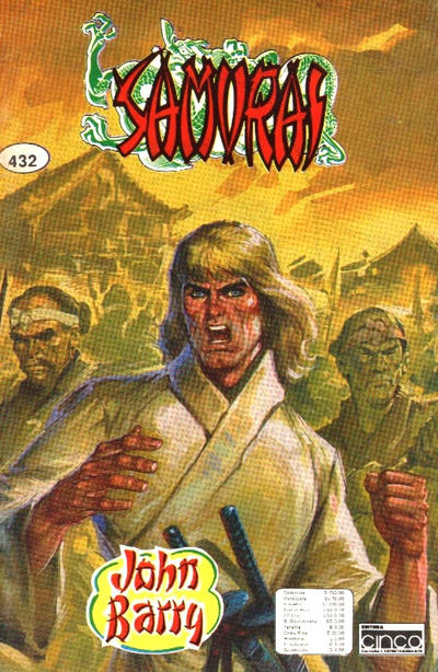 Cover for Samurai (Editora Cinco, 1980 series) #432