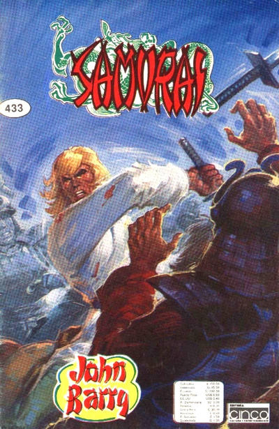 Cover for Samurai (Editora Cinco, 1980 series) #433