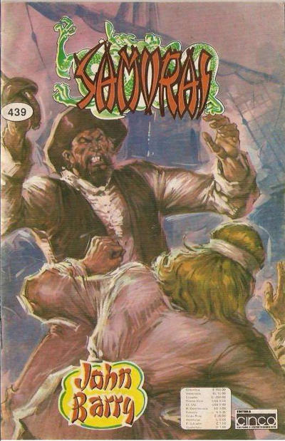 Cover for Samurai (Editora Cinco, 1980 series) #439