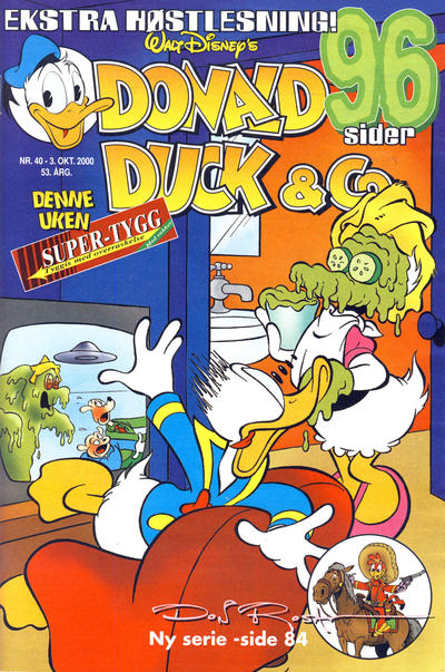 Cover for Donald Duck & Co (Hjemmet / Egmont, 1948 series) #40/2000