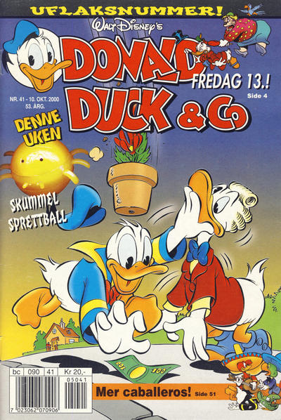 Cover for Donald Duck & Co (Hjemmet / Egmont, 1948 series) #41/2000