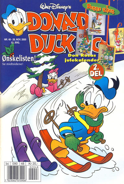Cover for Donald Duck & Co (Hjemmet / Egmont, 1948 series) #48/2000