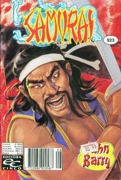 Cover for Samurai (Editora Cinco, 1980 series) #923
