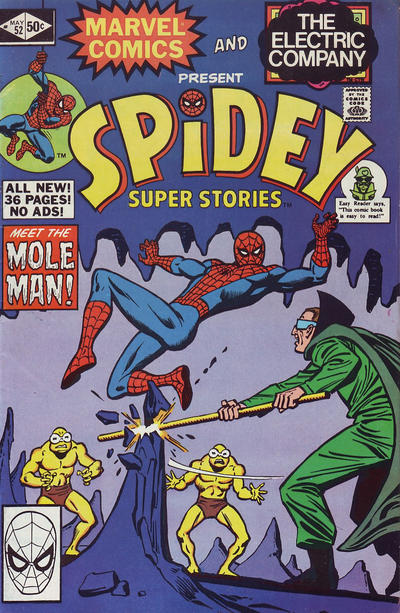 Cover for Spidey Super Stories (Marvel, 1974 series) #52 [Direct]
