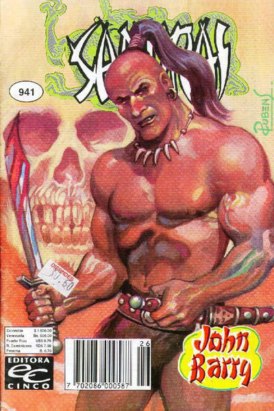Cover for Samurai (Editora Cinco, 1980 series) #941