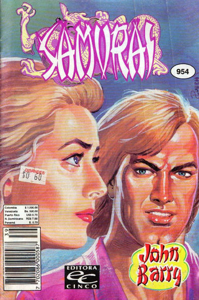 Cover for Samurai (Editora Cinco, 1980 series) #954