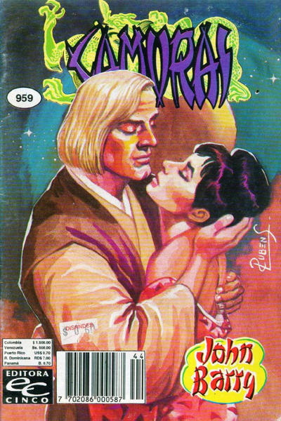 Cover for Samurai (Editora Cinco, 1980 series) #959