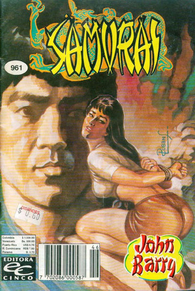 Cover for Samurai (Editora Cinco, 1980 series) #961