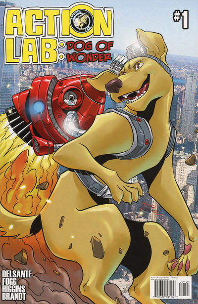 Cover for Action Lab: Dog of Wonder (Action Lab Comics, 2016 series) #1 [Cover B]
