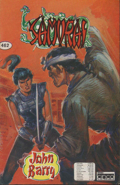 Cover for Samurai (Editora Cinco, 1980 series) #462