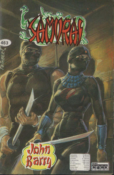 Cover for Samurai (Editora Cinco, 1980 series) #463