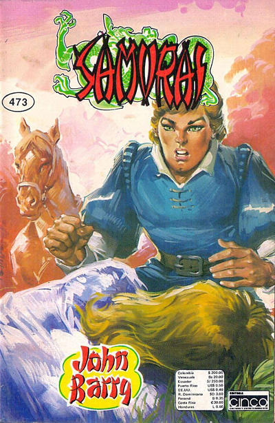 Cover for Samurai (Editora Cinco, 1980 series) #473