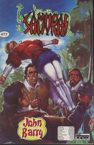 Cover for Samurai (Editora Cinco, 1980 series) #477