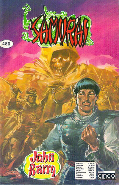 Cover for Samurai (Editora Cinco, 1980 series) #480