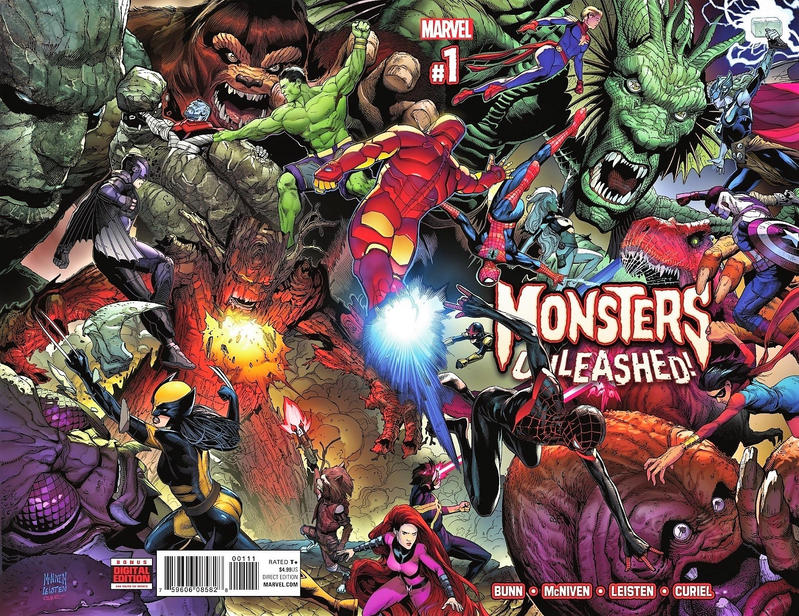 Cover for Monsters Unleashed (Marvel, 2017 series) #1 [Standard Cover]