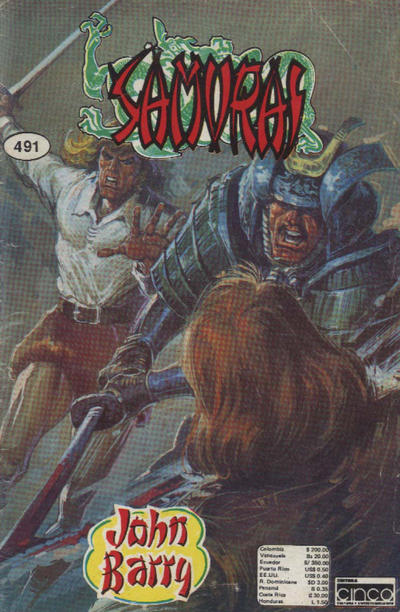 Cover for Samurai (Editora Cinco, 1980 series) #491