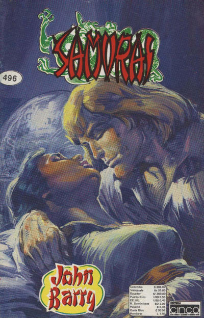 Cover for Samurai (Editora Cinco, 1980 series) #496