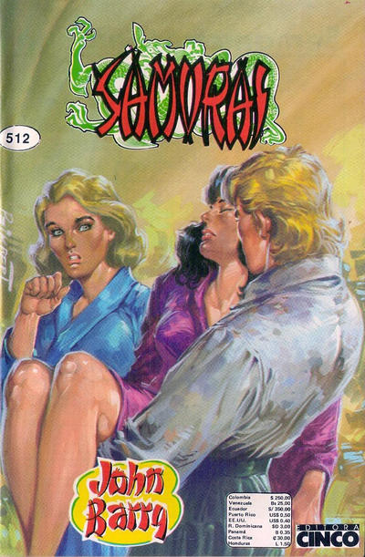 Cover for Samurai (Editora Cinco, 1980 series) #512