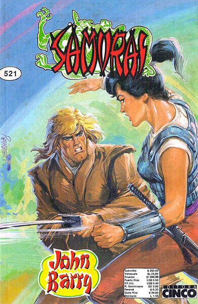 Cover for Samurai (Editora Cinco, 1980 series) #521