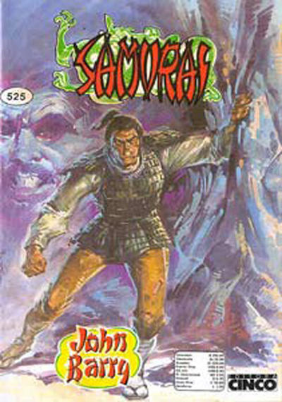 Cover for Samurai (Editora Cinco, 1980 series) #525