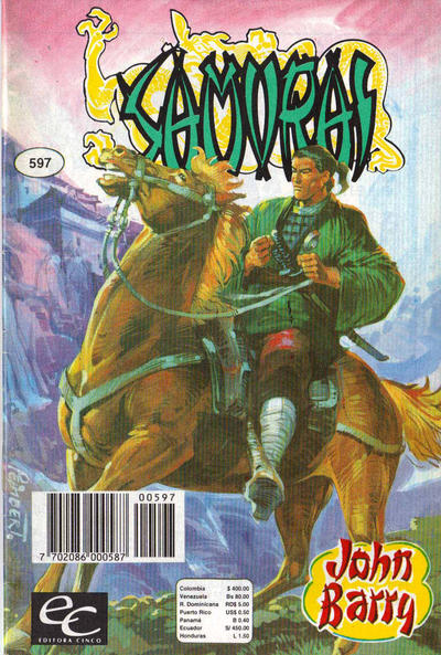 Cover for Samurai (Editora Cinco, 1980 series) #597