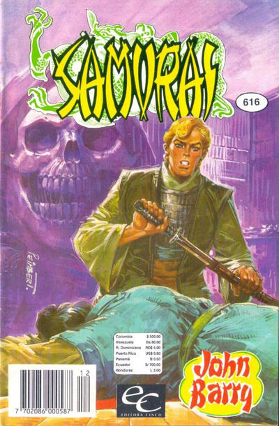 Cover for Samurai (Editora Cinco, 1980 series) #616