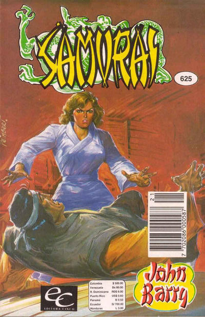 Cover for Samurai (Editora Cinco, 1980 series) #625