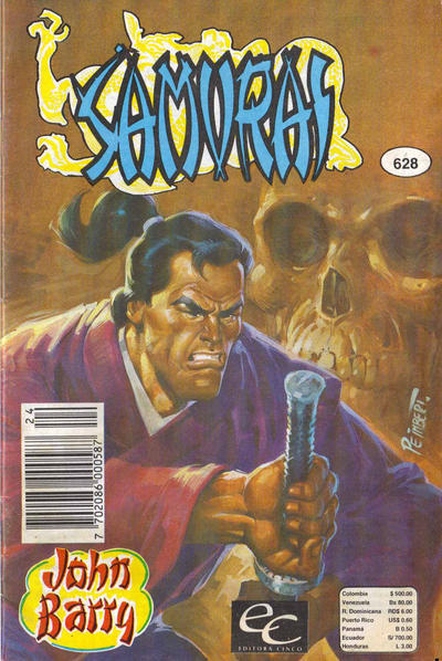 Cover for Samurai (Editora Cinco, 1980 series) #628