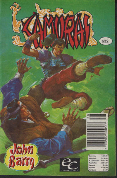 Cover for Samurai (Editora Cinco, 1980 series) #632