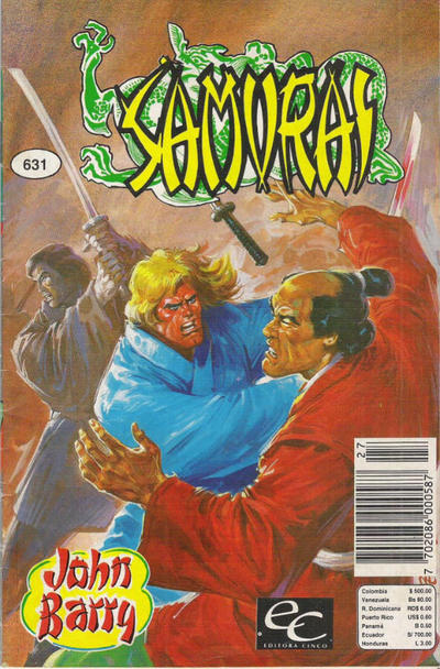 Cover for Samurai (Editora Cinco, 1980 series) #631