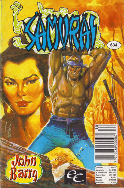 Cover for Samurai (Editora Cinco, 1980 series) #634