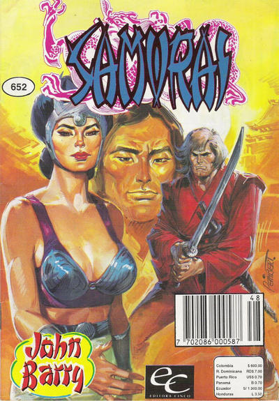 Cover for Samurai (Editora Cinco, 1980 series) #652