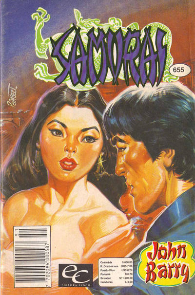 Cover for Samurai (Editora Cinco, 1980 series) #655